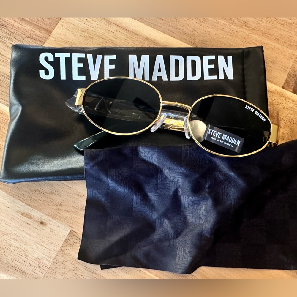 Steve Madden Gold Frame Sunglasses